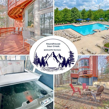 Unique Roundhouse: Hot Tub-Game Room-Firepit&More! Bushkill Exteriör bild