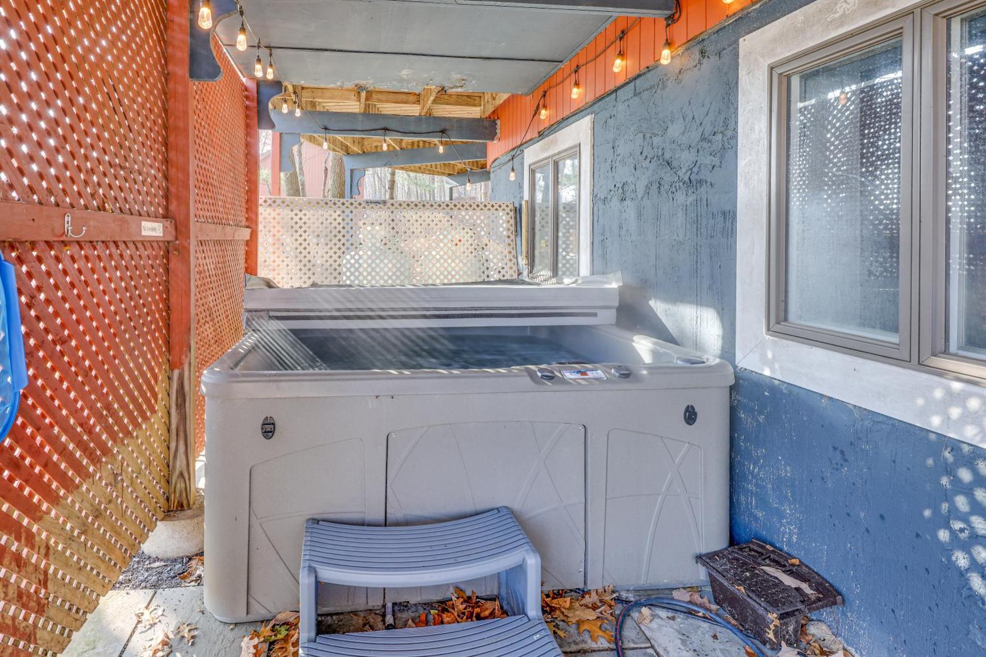 Unique Roundhouse: Hot Tub-Game Room-Firepit&More! Bushkill Exteriör bild